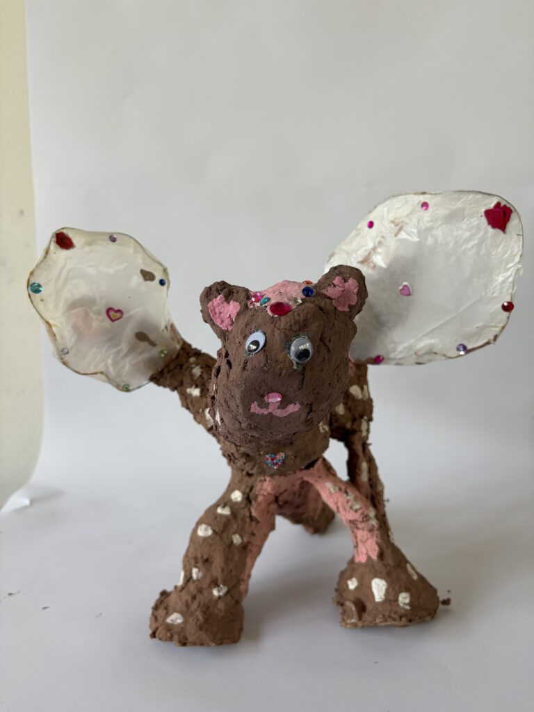 „Tierisch gut“ – ein Kunstprojekt in der 2a